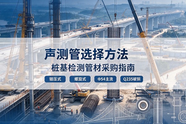 城口声测管选型标准