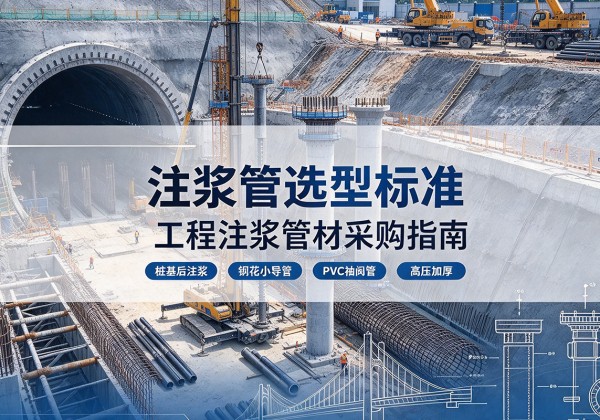 城口注浆管选型标准